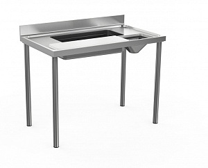 Electrolux Professional TLV1210PN Premium Preparation 1200 mm Vegetables Processing Table with Upstand (Code 133068)