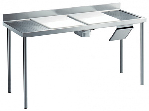 Electrolux Professional TLC1810HE FLEISCHPUTZSTISCH MIT AUFKANTUNG 1800 MM (Code 133589)