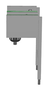 Electrolux Professional HSBCCRU4 Handling System for Rack Type Basket Cord Conveyor, Return Unit - 400mm (Code 863166)