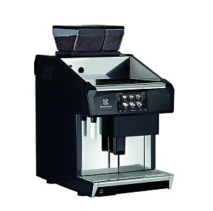 Electrolux Professional TANGOACE1SELFLC Kaffeesysteme Tango® ACE Self Vollautomat, 1 Gruppe, 220x40 ml Espressotasse/Stunde, 6,5 Liter Dampf-/Kaffeeboiler, 1x1,7 kg und 1x1,2 kg Kaffeebehälter, programmierbares Wasser, Tango Cappuccinatore mit Doppelfunk (Code 602558)