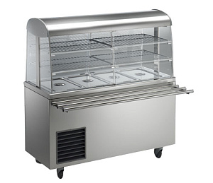 Electrolux Professional FSV15FDC4X KÜH.VITR. OFF.WANNE 4GN,KÜ.SCHR. CS 1500 (Code 320143)