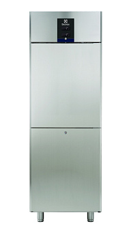 Electrolux Professional REX71FRRR ecostore 2-Halbtür, duale Temperatur Kühlschrank 670lt, -2+10°C / -2+10°C, digital, AISI 304, Zentralkühlung mit CO2 Kältemittel (Code 725329)