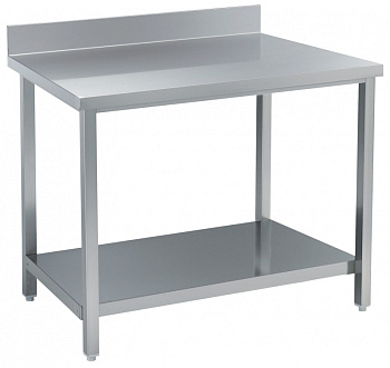 WORK TABLE + SHELF + UPSTAND 800MM (132409)