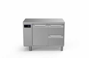 Electrolux Professional EH2RRAB REFR.COUNTER 290LT 1DR 2DRAWERS REMOTE (Code 710008)