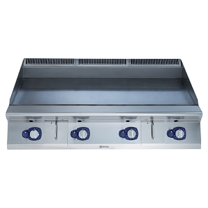 Electrolux Professional E9IIKAAOMIA GAS FRY TOP HP SMOOTH 1200MM - SCRATCH RESISTANT NITROCHROME3 (CODE 391406)