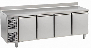 Electrolux Professional HB4PU KÜHLTISCH MIT 4 TÜREN + AUFKANTUNG, -2° (Code 728511)