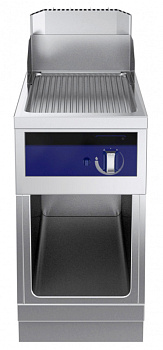 Modular Cooking Range Line thermaline 90 - Half Module Freestanding Gas Fry Top, 1 Side with Backsplash, H=700 (Town Gas) (Code 593333)