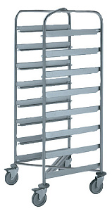 Electrolux Professional DRT8SS 8-DISHWASHER RACK TROLLEY-SPACE SAVING (Code 361250)