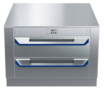 HOLDING CAB,GN,2 DRAW,1S,800X900X550H (Code 589469)