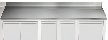 Electrolux Professional TPLA33A ARBEITSPLATTE M. AUFKANTUNG 3300 MM (Code 121171)