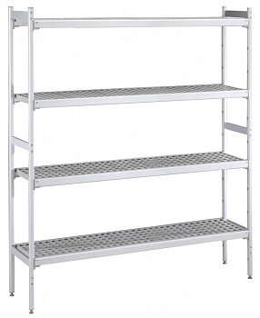 Electrolux Professional ALS2580 ALUM.LINEAR SHELV.-POLY.TIERS-373X2580MM (Code 137027)