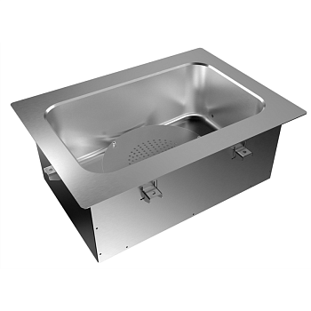 DROP-IN BAIN-MARIE, AIR VENTILATED, SINGLE WELL, 1GN (CODE 341008)