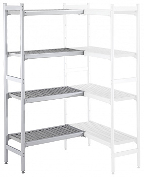 ALUM.CORNER SHELV.-POLY.TIERS-475X1276MM (137077)