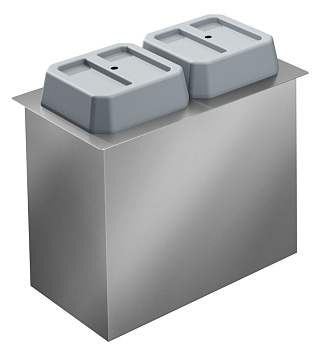 Drop-In Heated Plate Dispenser, 2 cylinders - Ø180-300 mm (Code 341158)