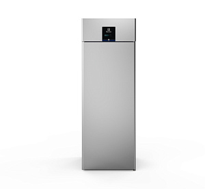Electrolux Professional RI075R1FR Digitale Kühlschränke Einfahr Kühllagerschrank , 1 Tür, 750 Liter,  0°C bis +10°C, AISI 304,  Zentralkühlung mit CO2 Kältemittel (Code 725097)