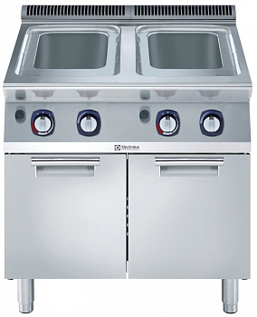 Modular Cooking Range Line 700XP Freestanding Gas Pasta Cooker, 2 Wells 24.5 litres (Code 371442)