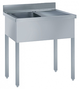 Electrolux Professional SL10D SINK UNIT 1 BOWL & R/H DRAINER 1000MM (132515)