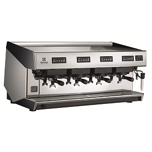 Electrolux Professional MIRA4SA MIRA ESPRESSO MACHINE 4 GROUPS-21.9LT BOILER - 4 INDEP.CONTROL BOXES- PROGRAMMABLE WATER- STEAMAIR (CODE 602513)