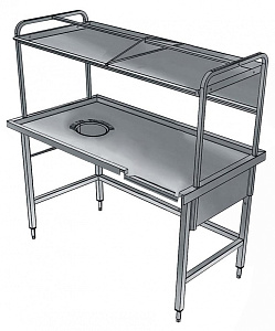 Electrolux Professional BHST1708L SORTING TABLE L>R 1700 MM X 800 MM (Code 865337)