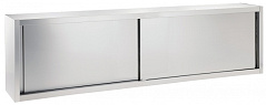 Electrolux Professional SPSS18LC WALL CUPBOARD W/PLATE RACK 2DOORS 1800MM (Code 133500)