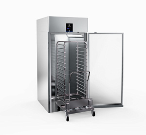 Electrolux Professional RI16R1G Digitale Kühlschränke Einfahr Kühllagerschrank , 1 Glastür, 1600 Liter,  +2°C bis +10°C, AISI 304, R290 (Code 725102)
