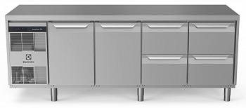 REFR.COUNTER 590LT 2DR 4 DRAWERS (Code 710079)