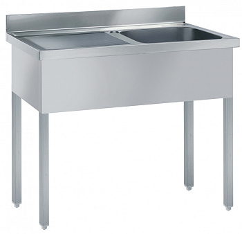 Eco Preparation 1200 mm Sink with 1 Bowl - Left Drain (Code 132898)