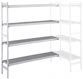 ALUM.CORNER SHELV.-POLY.TIERS-373X2552MM (137068)