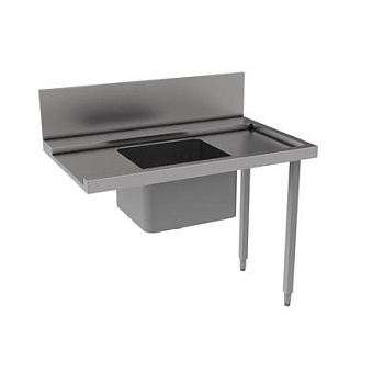 PREWASH TAB+BOWL+STRAINER R> L 1200MM-HT (Code 865328)