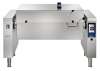 High Productivity Cooking Electric Tilting Pressure Braising Pan, 90lt Hygienic Profile, Freestanding with CTS-Marine (Code 587142)