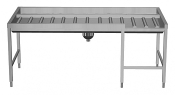 Handling System for Rack Type Manual Sorting Table, 4 Baskets - Right to Left, 2130mm - Front Connection (Code 865295)