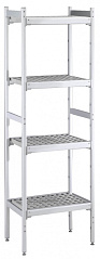 Electrolux Professional ALS950 ALUM.LINEAR SHELV.-POLY.TIERS-373X950MM (Code 137012)
