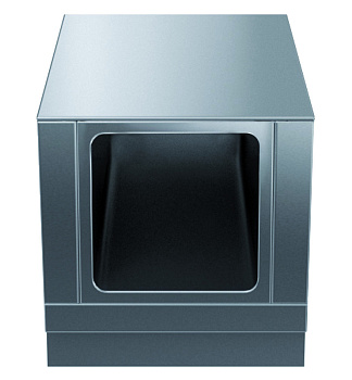 Modular Cooking Range Line thermaline 90 - 600 mm Open base, GN conform, 1 Side (H3) - H=450 (Code 589806)