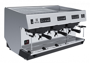 Electrolux Professional CLASSIC3 Coffee System Classic Traditional espresso machine, 3 groups, 15,6 liter boiler, UK Plug (Code 602643)