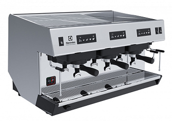Coffee System Classic Traditional espresso machine, 3 groups, 15,6 liter boiler, UK Plug (Code 602643)