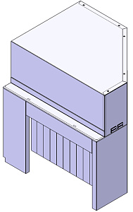 Electrolux Professional ADTRTELC EL. DRYING TUNNEL-CORNER-L>R-COMPACT RT (Code 864521)