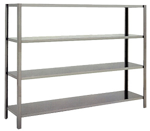 Electrolux Professional SSH17 S/S SHELVING W/ 4 SOLID SHELVES 1770 MM (137005)