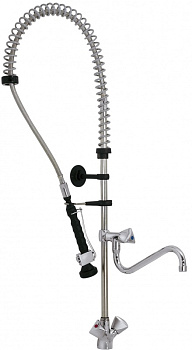 MIXER TAP+SPRAY ARM+SPOUT-3/4' SING.HOLE (Code 855329)