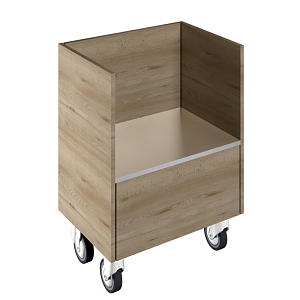 Electrolux Professional F32N0AW00S TRAY DISPENSER+WHEELS H=900MM (CODE 322114)