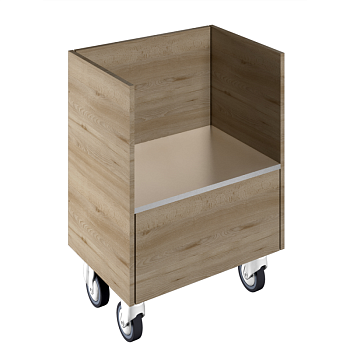 TRAY DISPENSER+WHEELS H=900MM (CODE 322114)