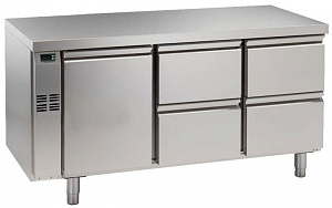 Electrolux Professional HB1P4CR 1 DOOR+4x1/2 DRAWER REF.TABLE -2C-REMOTE (Code 728295)