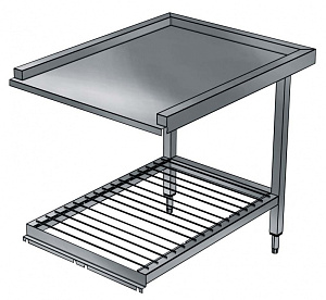 Electrolux Professional BHPUTS09 UNLOAD.TABLE+GRID UNDERSHELF 900MM-POTW. (Code 865359)