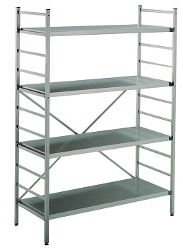 AISI 304 S/S 4-TIER SHELVING 1525 MM (137000)