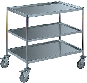 Electrolux Professional STR903 3-TIER SERVICE TROLLEY 900 MM (Code 361218)