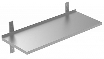 SOLID WALL SHELF WITH BRACKETS 1000 MM (134149)