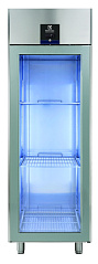 Electrolux Professional RE471GR ecostore 1 Glass Door Digital Refrigerator, 670lt (+2/+10), AISI 304 - R290 (Code 725385)