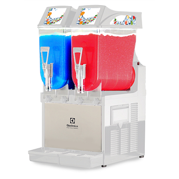 2X12 LT BOWL - FROZEN GRANITA DISPENSER - MECHANICAL CONTROL  - WHITE (CODE 560086)