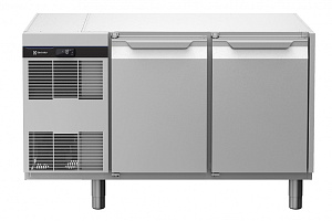 Electrolux Professional EK2F7AAH Digital Undercounter ecostore HP Concept Freezer Counter - 2 Doors without Top (60Hz) (Code 710378)