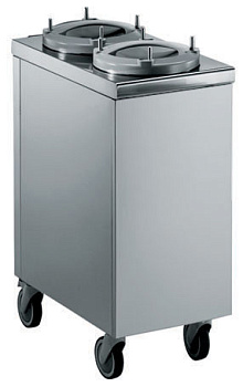 Electrolux Professional FSVPLX TELLERSPENDER, NIRO, 2 RÖHREN, 180-240 Ø (Code 320153)