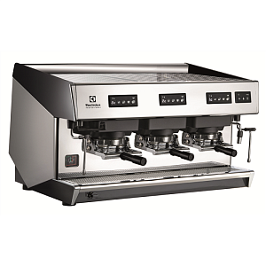 Electrolux Professional MIRA3DCA MIRA ESPRESSO COFFEE POD MACHINE-3GROUPS-15.6LT BOILER-3INDEP.CONTROL BOXES+4 PROGRAM.DOSING PROG.-STEAM&WATER (CODE 602519)